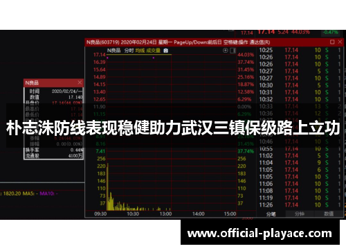 朴志洙防线表现稳健助力武汉三镇保级路上立功